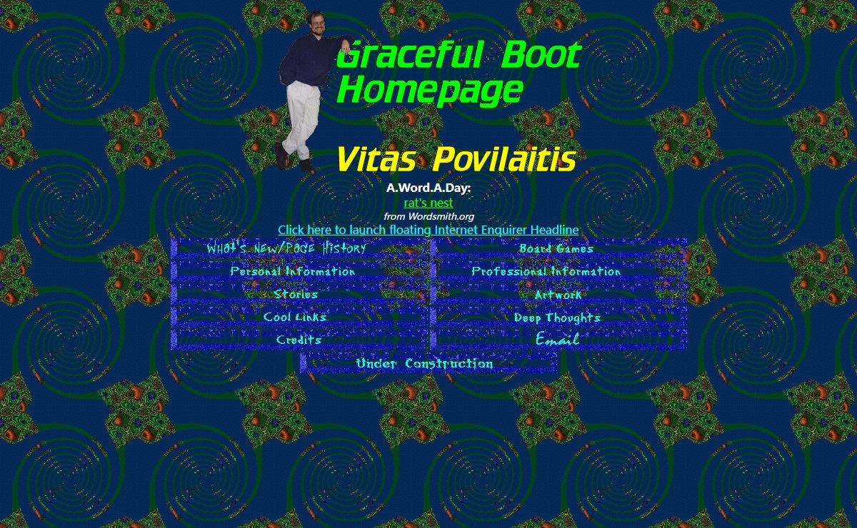 Vitas Povilaitis/Graceful Boot Homepage