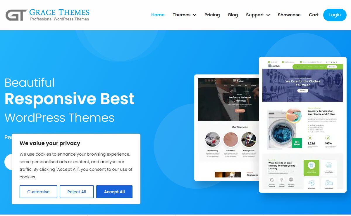 Responsive Best WordPress Themes by GraceThemes
