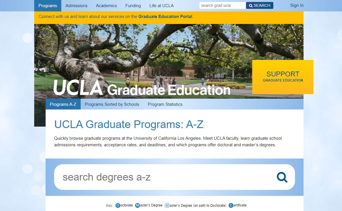 UCLA Graduate Programs