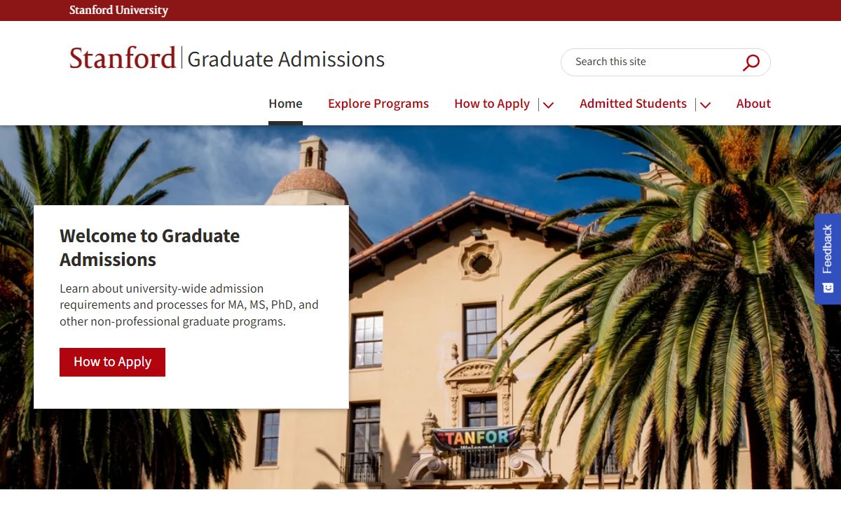 Graduate Admissions