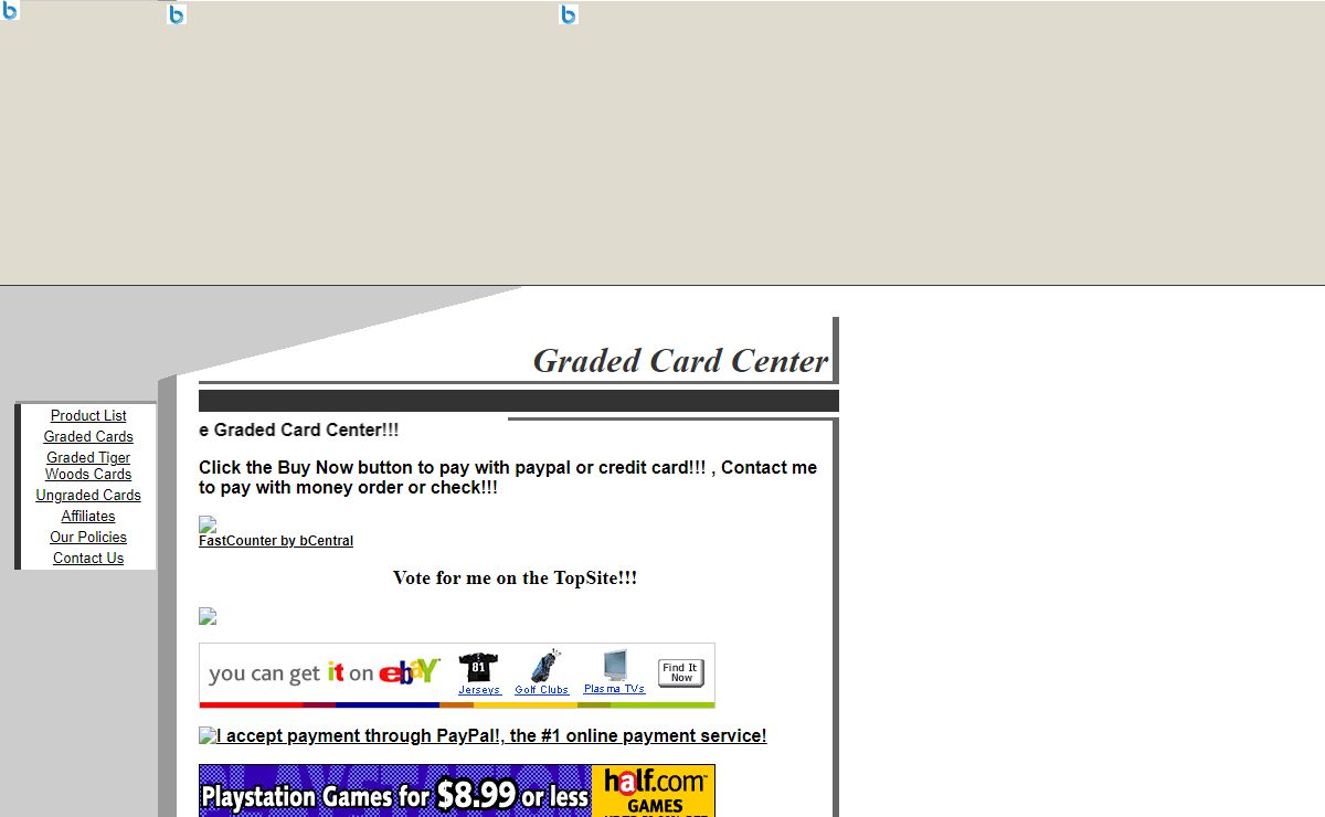 Graded Card Center