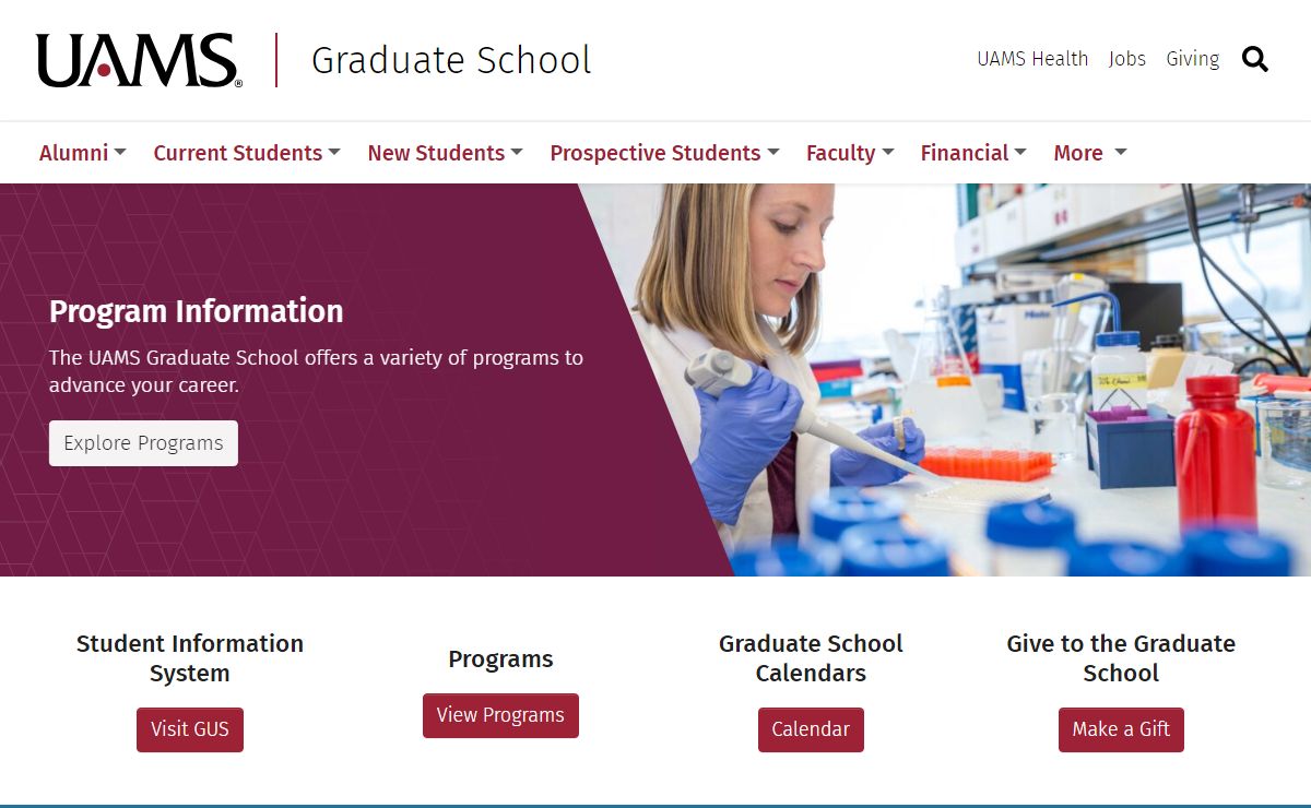 UAMS Graduate School