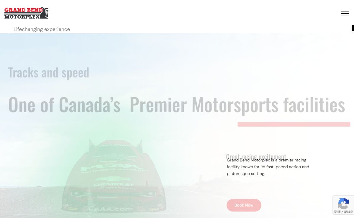 Home page one - Grand Bend Motorplex