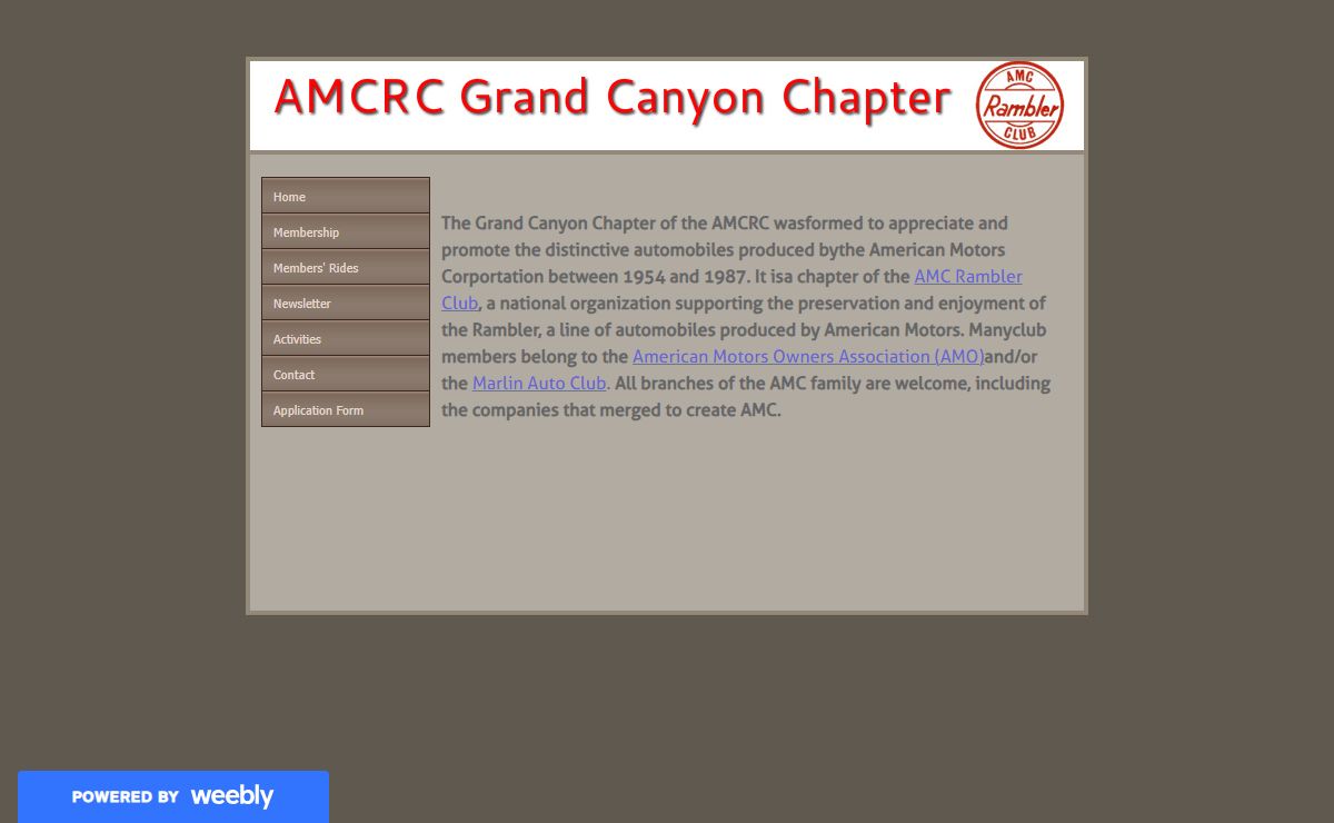 Grand Canyon AMCRC - Home