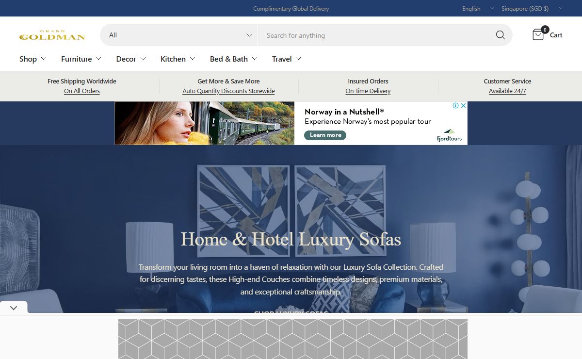 Home & Hotel - Grand Goldman