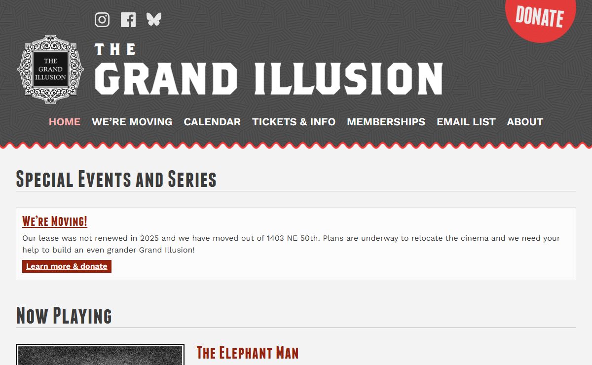 Grand Illusion Cinema - The Grand Illusion Cinema