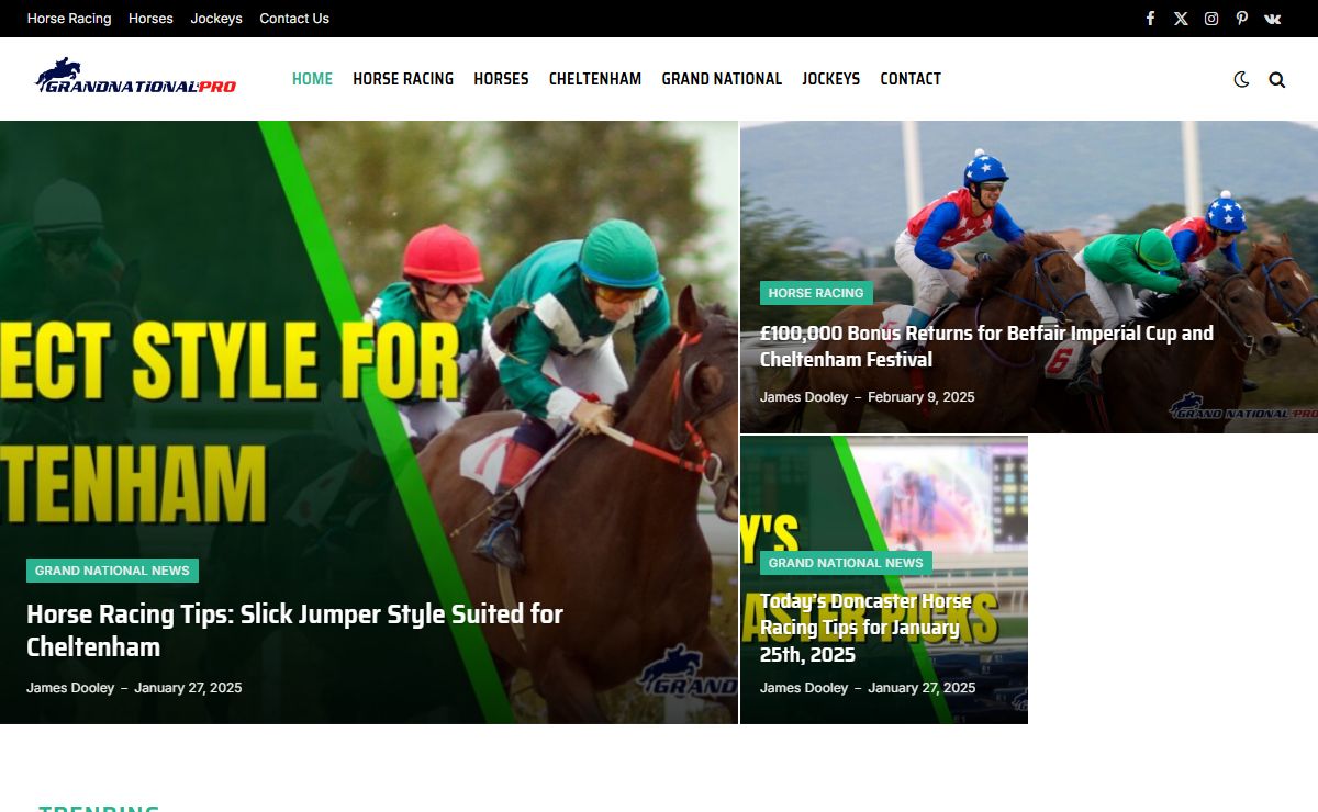 Horse Racing News, Tips & Results | Grand National Pro