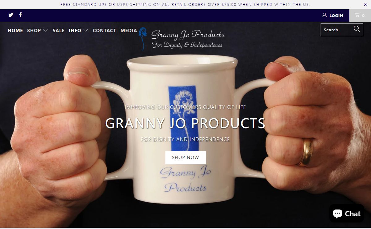 Granny Jo Products - Products for Active Elders | Elderly Apparel
