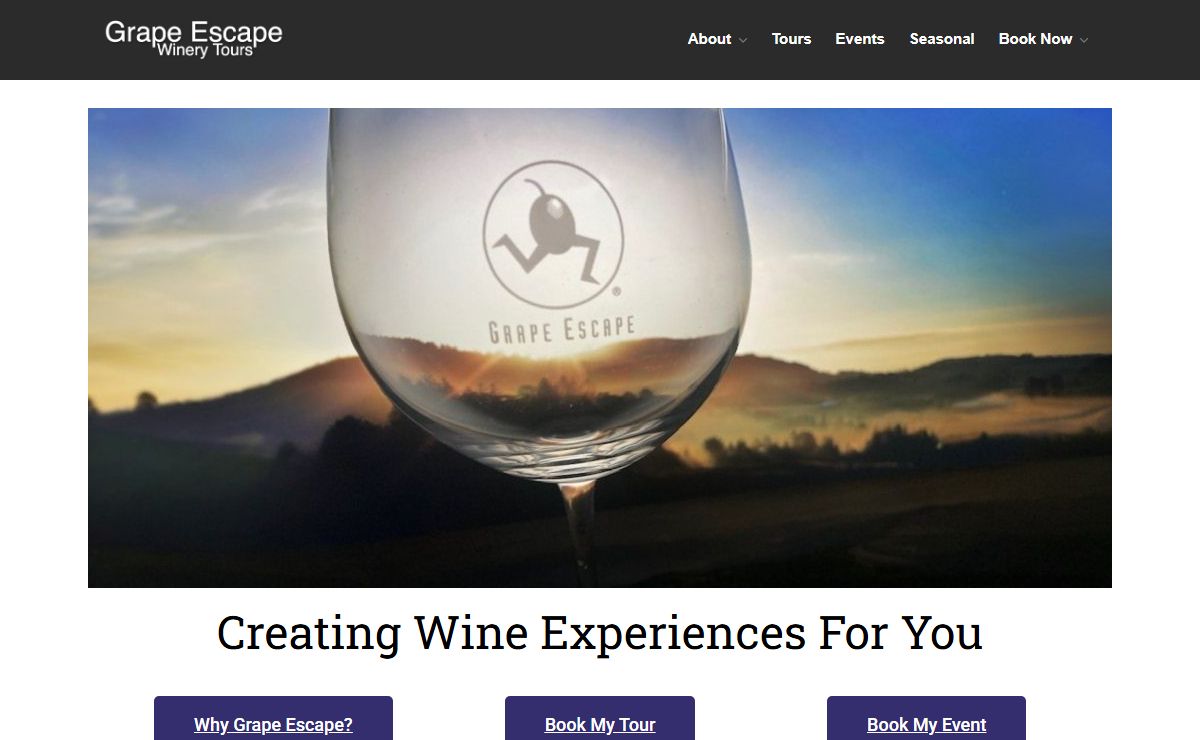 Grape Escape | Oregon Wine Tours | Willamette Valley Oregon