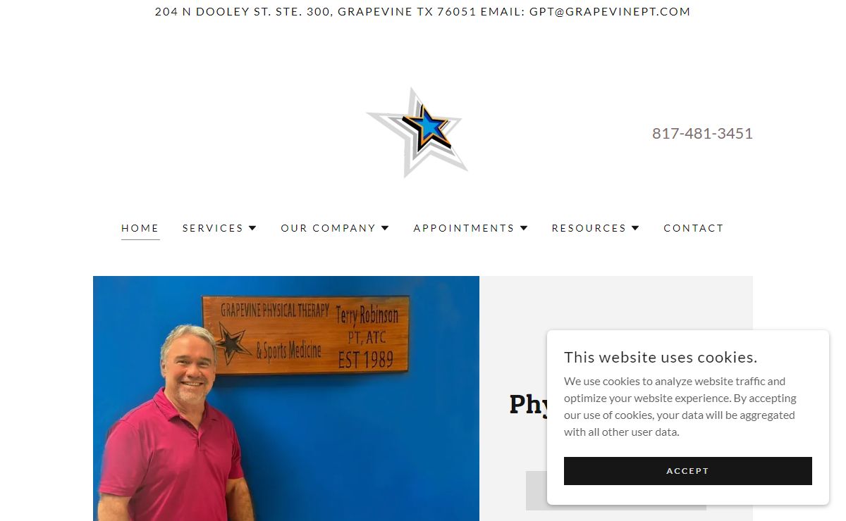 Physical Therapy in Grapevine : Grapevine Physical Therapy & Sports Medicine