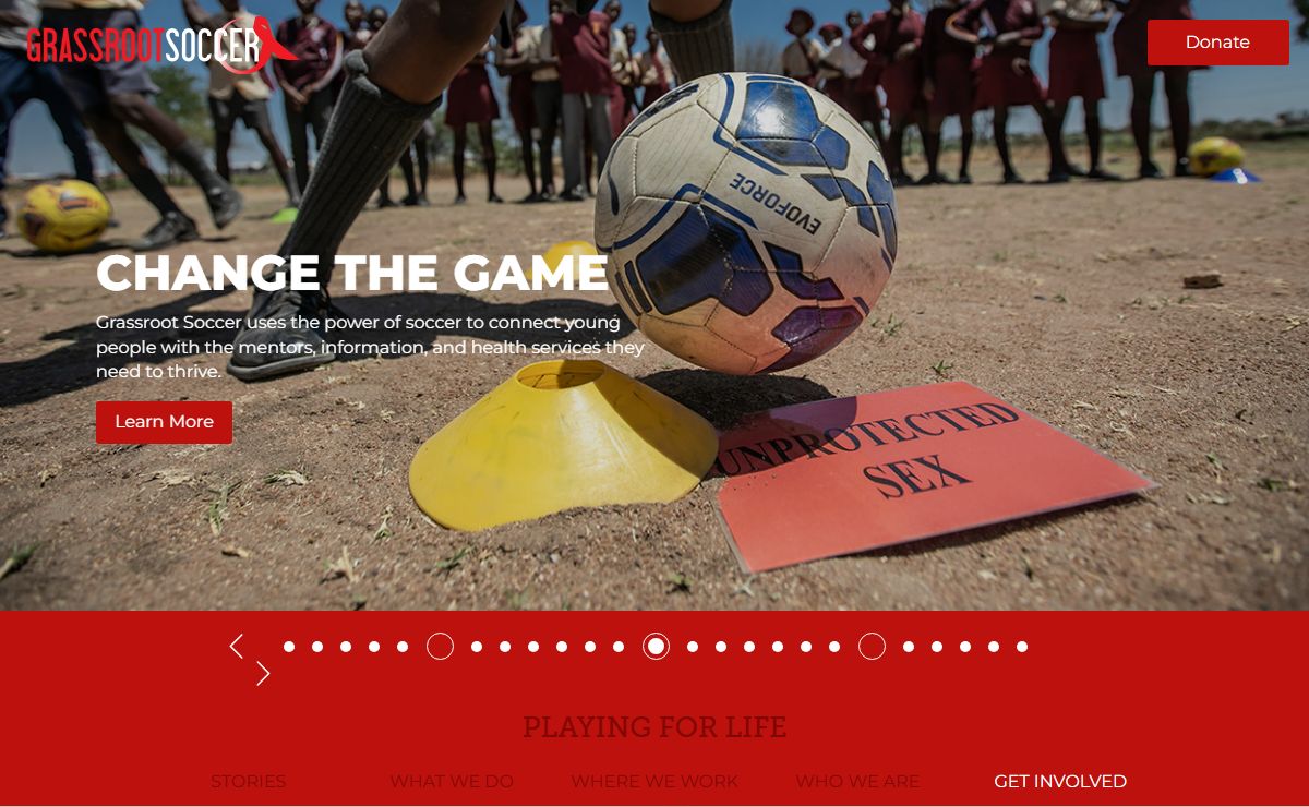 Home - Grassroot Soccer - Grassroot Soccer