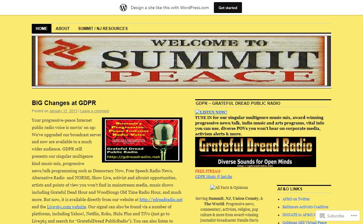 Summit Peace | serving Summit NJ, Union County, and The World: progessive news, peace, culture, politics, religion, arts & green life by award-winning journalist-broadcaster Natalie Davis