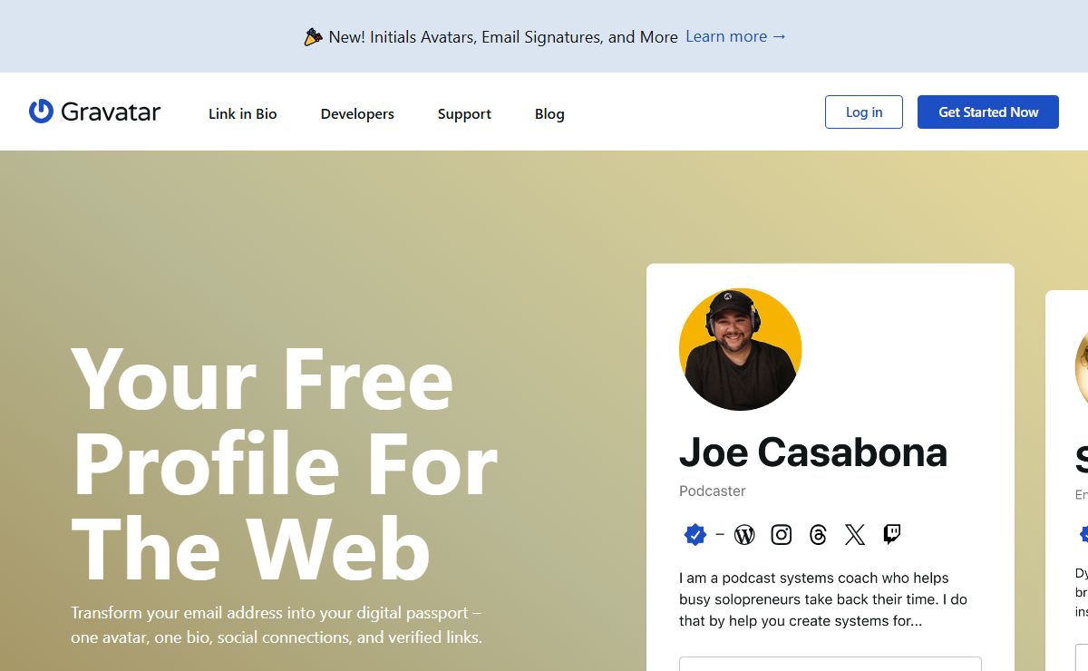 Your Free Avatar, Profile, and Link In Bio | Gravatar