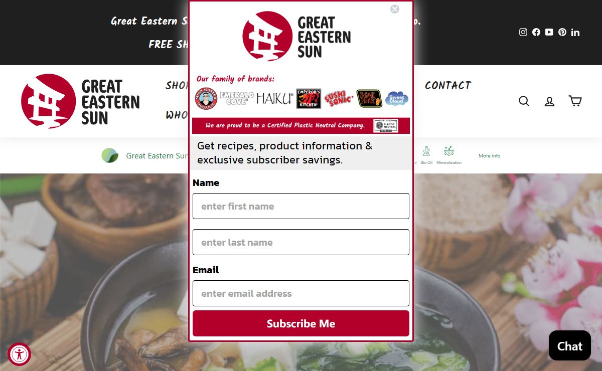 Great Eastern Sun Trading | Asian & Globally-Inspired Ingredients