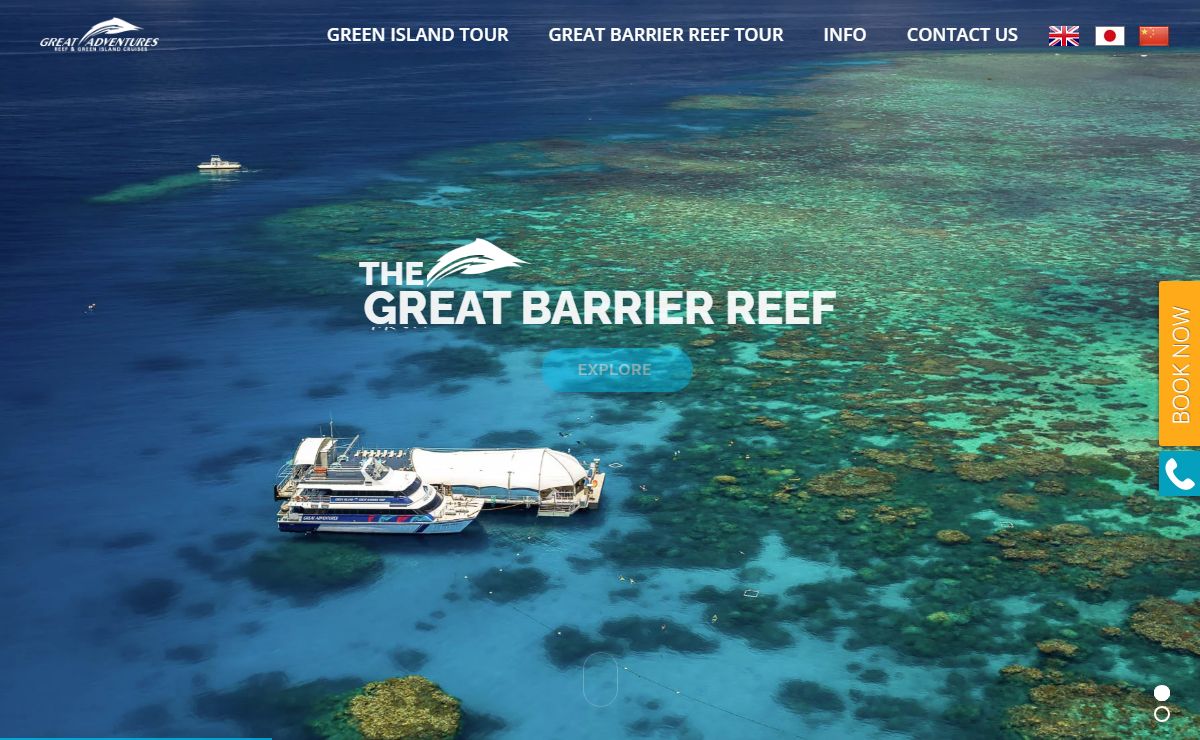 Great Barrier Reef & Green Island tours - Great Adventures, Cairns, Australia