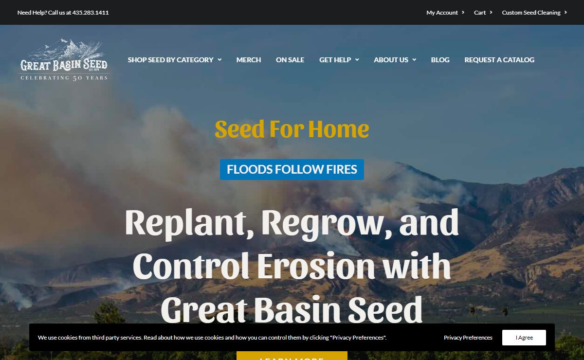 Great Basin Seed - your source for farm, ranch and range seed