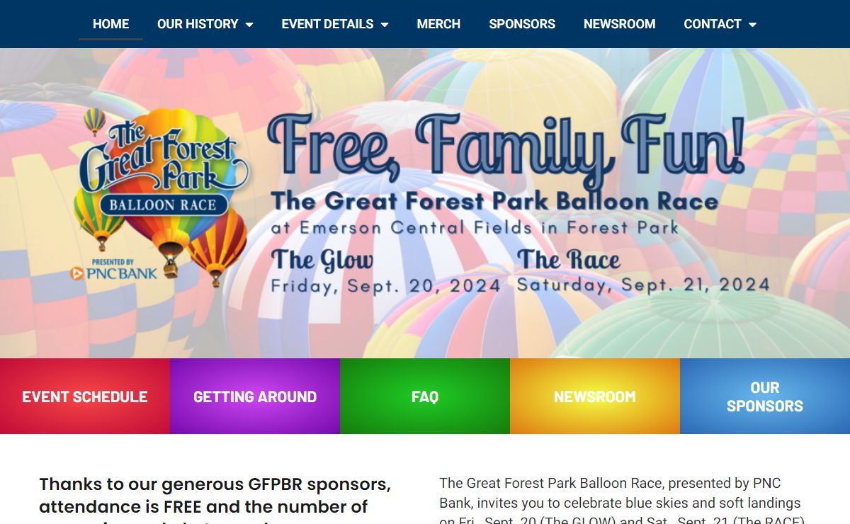 GFPBR St. Louis – Great Forest Park Balloon Race