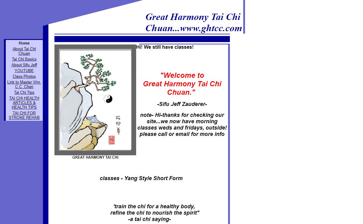 Great Harmony Tai Chi Chuan...www.ghtcc.com
