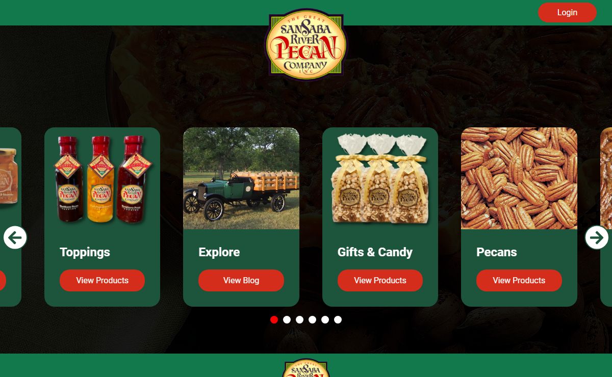 The Great San Saba River Pecan Company – Award Winning Texas Pecan Preserves, Pecan Recipes, Pecan Gifts, Peca