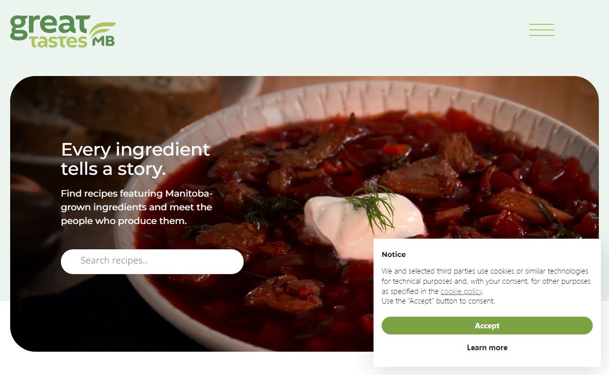 Recipes Featuring Manitoba Grown Ingredients – Great Tastes of Manitoba