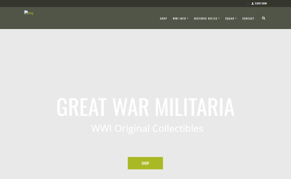 Great War Militaria – WWI Original Collectibles