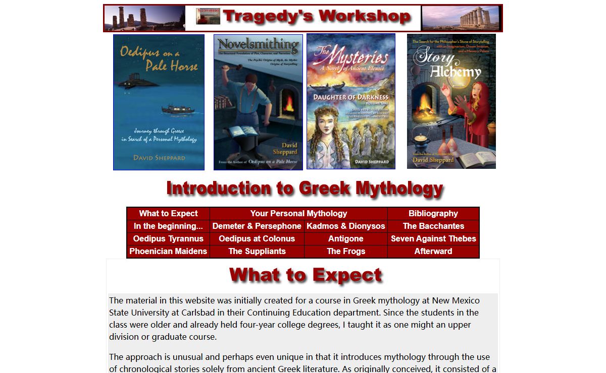 Greek Mythology - What to Expect