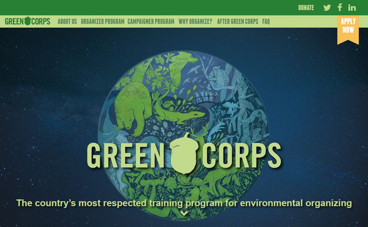 Green Corps - The Field School for Environmental Organizing