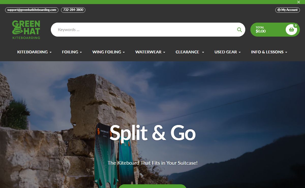Green Hat Kiteboarding - Kiteboarding & Wing Foil Gear & Expert Advise