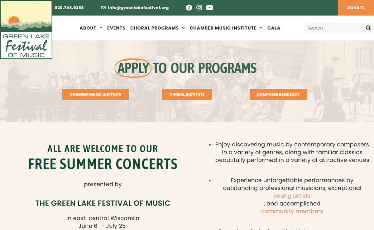 Green Lake Festival of Music