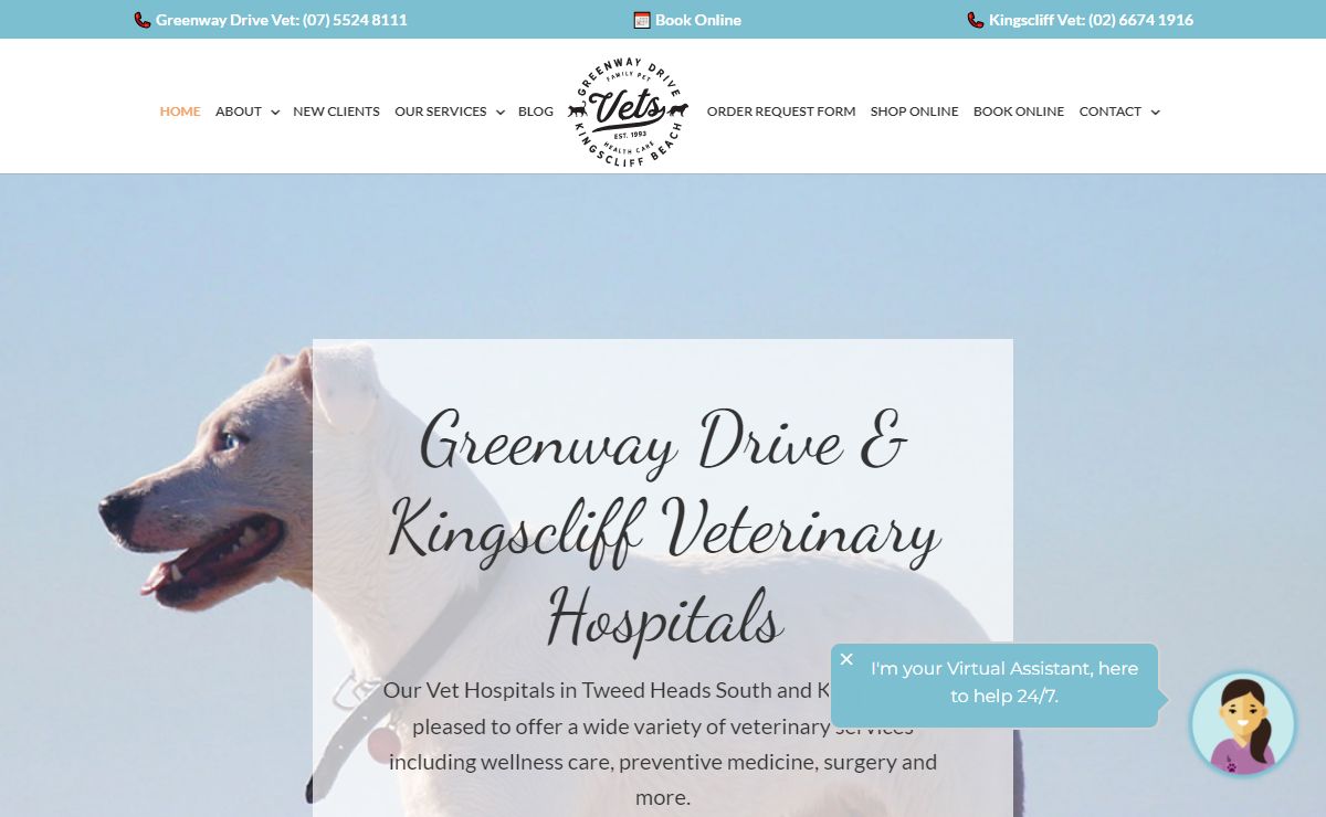 Greenway Drive and Kingscliff Veterinary Hospitals | Quality Pet Care & Advice
