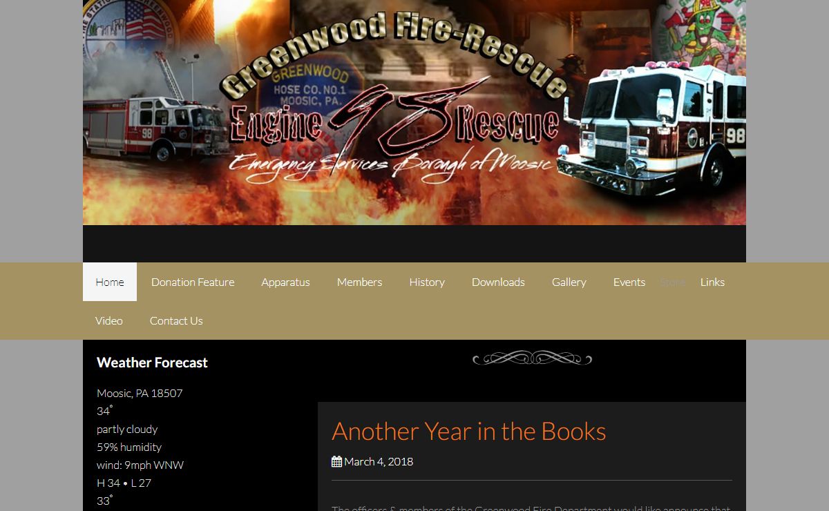 Greenwood Fire Department (PA) – Greenwood FD, PA