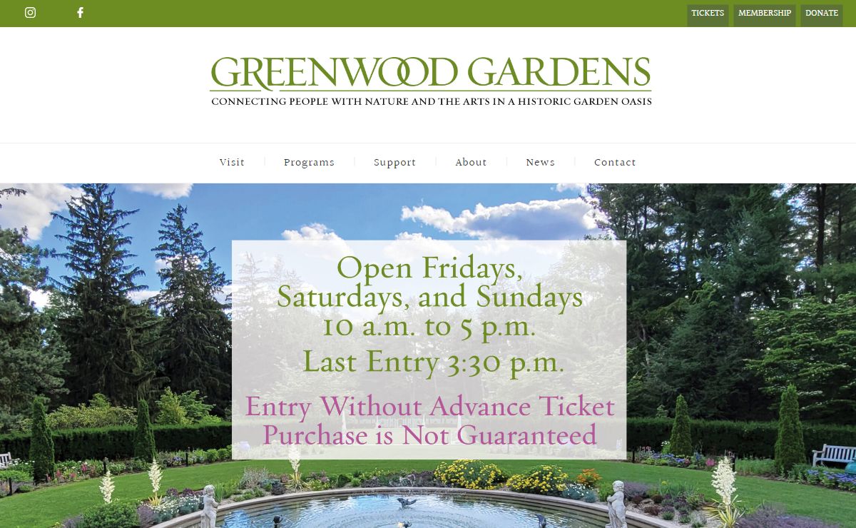 Greenwood Gardens - Connecting people with nature in a historic oasis