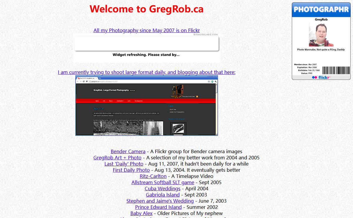 GregRob.CA main