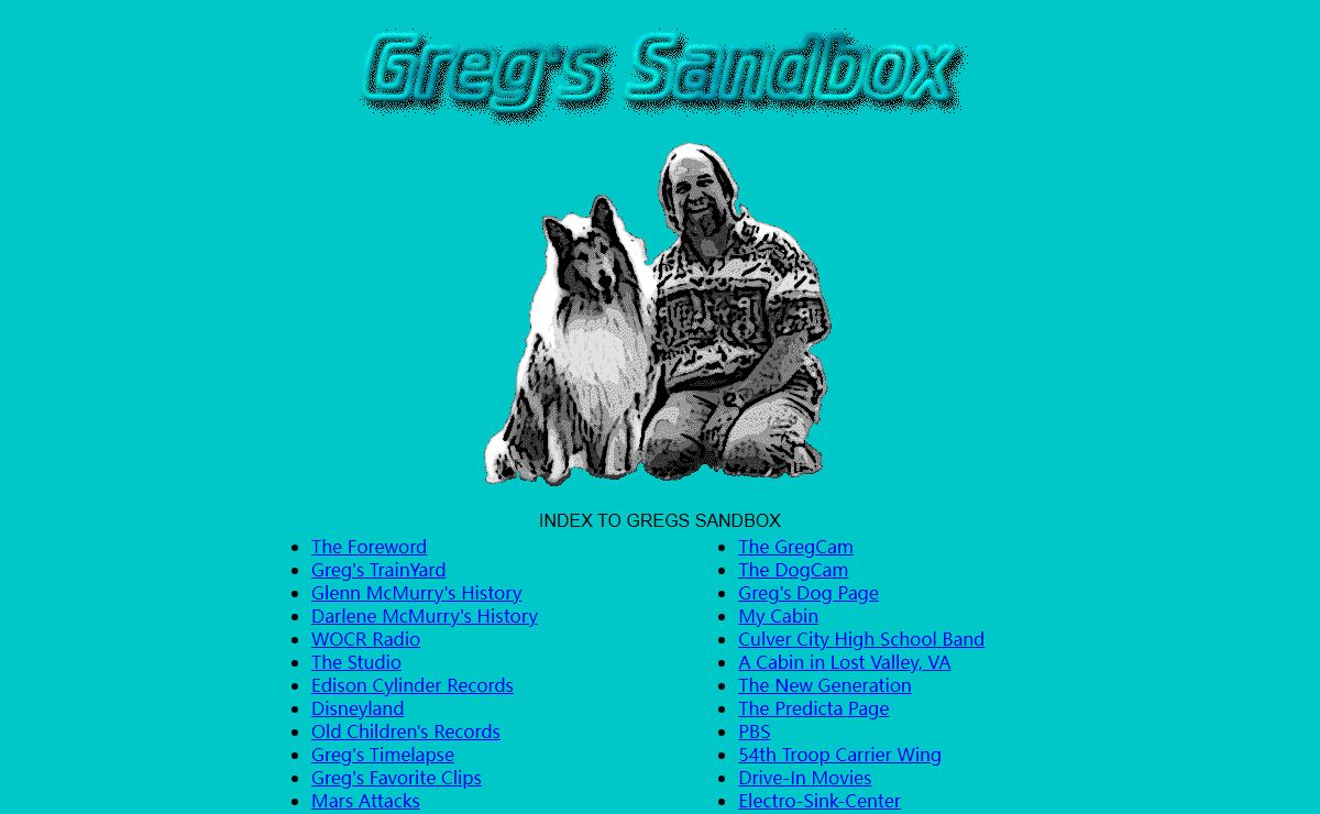 This is Greg's Sandbox