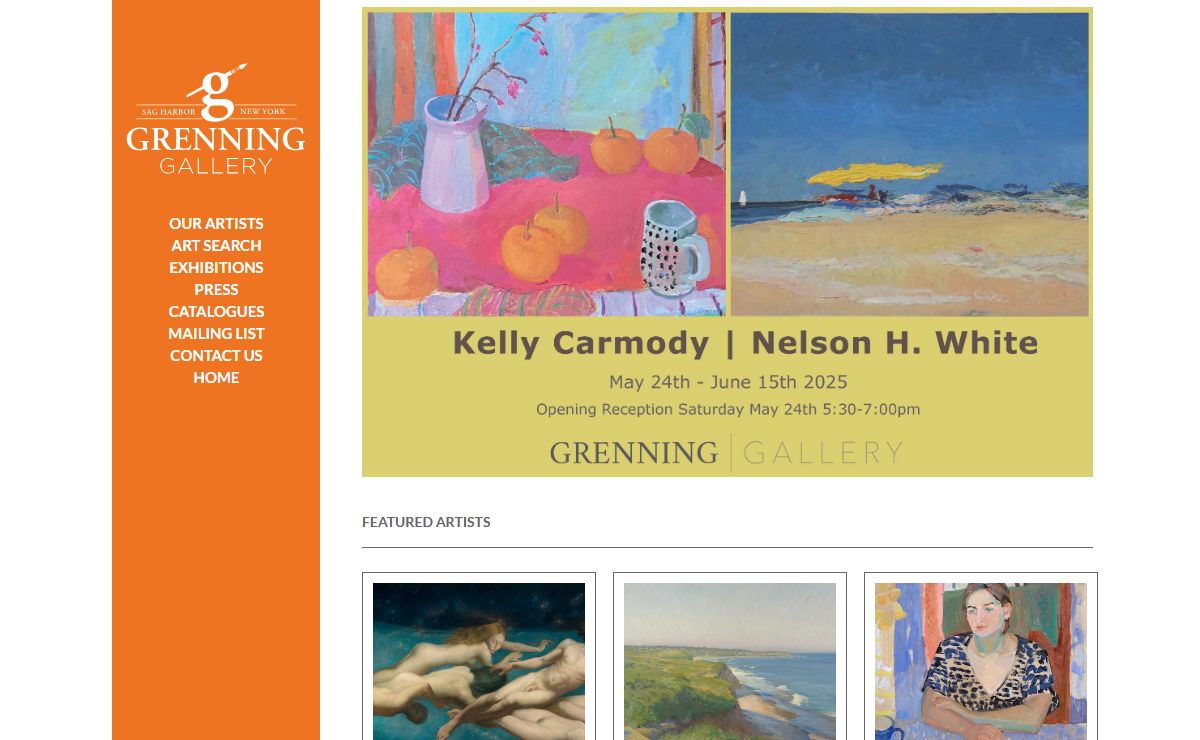 Grenning Gallery | Hamptons Contemporary Art | Sag Harbor | Paintings, Sculpture, Bridgehampton, East Hampton, Southampton, Manhattan, New York