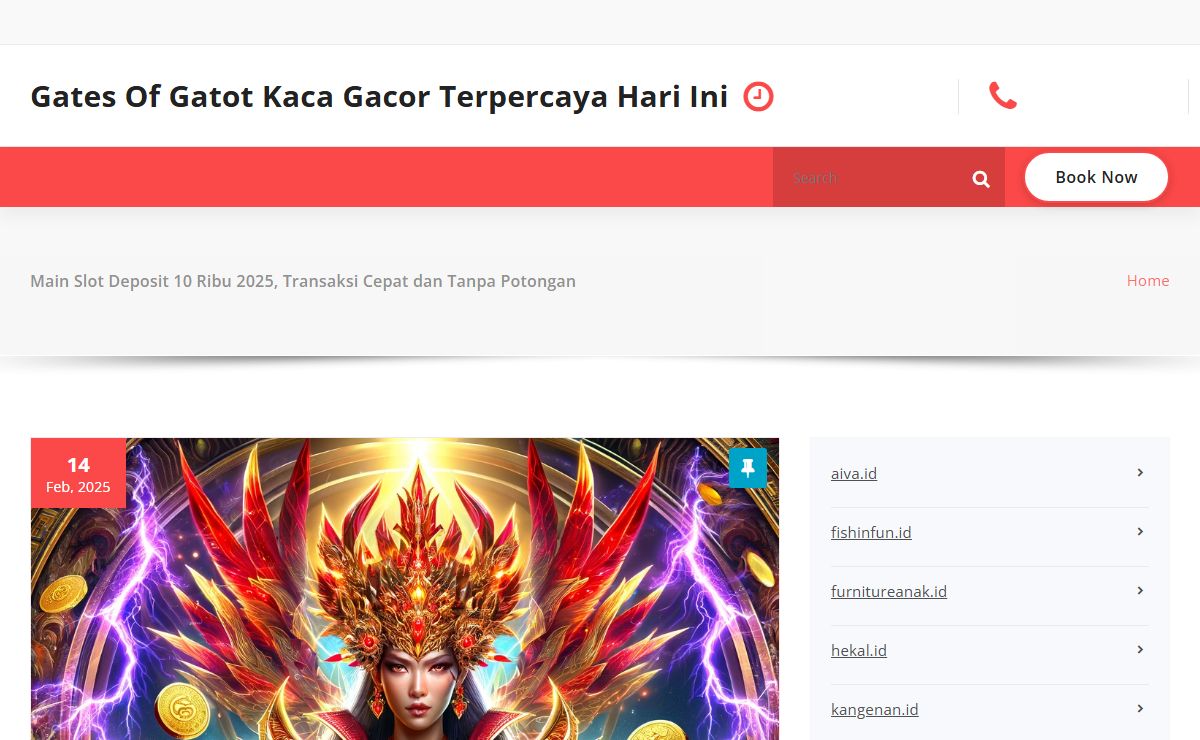 Gates Of Gatot Kaca Gacor Terpercaya Hari Ini -