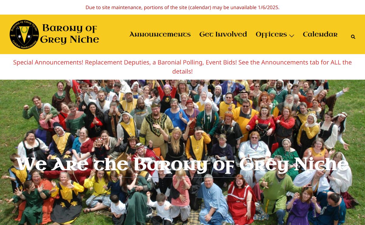 The Barony of Grey Niche