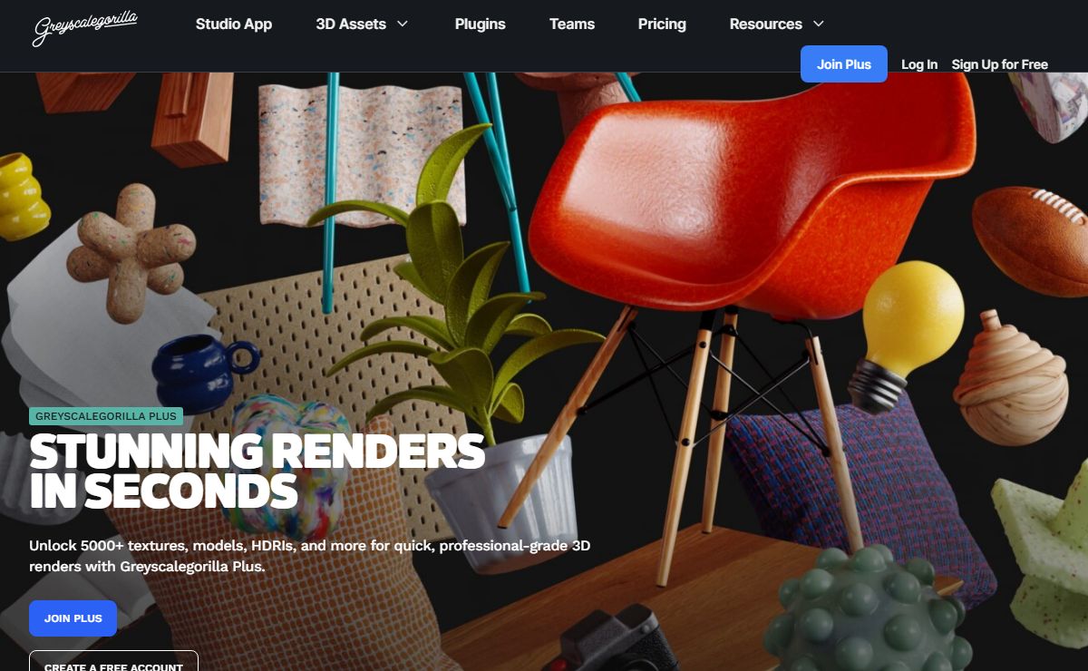 Greyscalegorilla - 3D Materials, Models & HDRIs Trusted by Pros