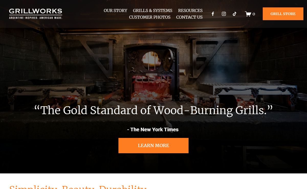 GRILLWORKS | The Premier Wood-Fired Grills