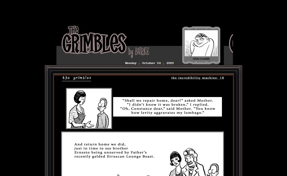 The Grimbles - Monday , October 24 , 2005