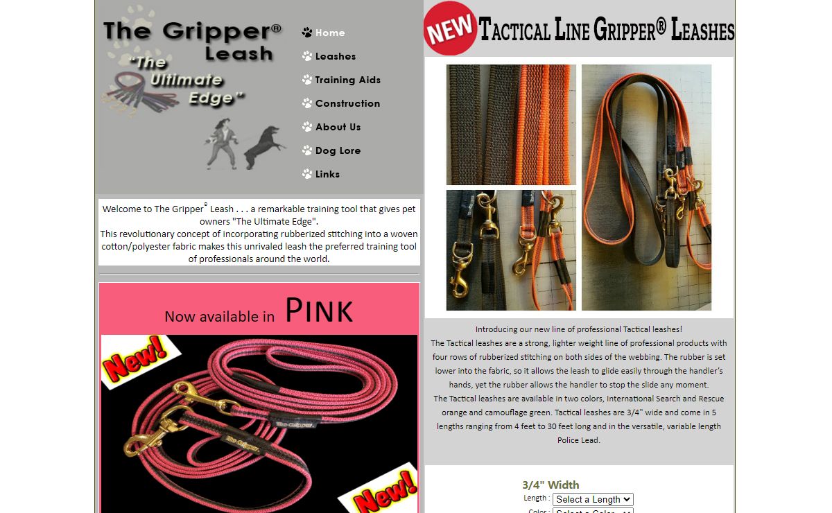 The Gripper Leash ~ The Ultimate Edge