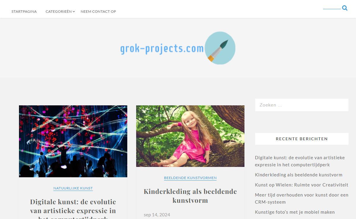 Grok-projects.com – Kunst en meer