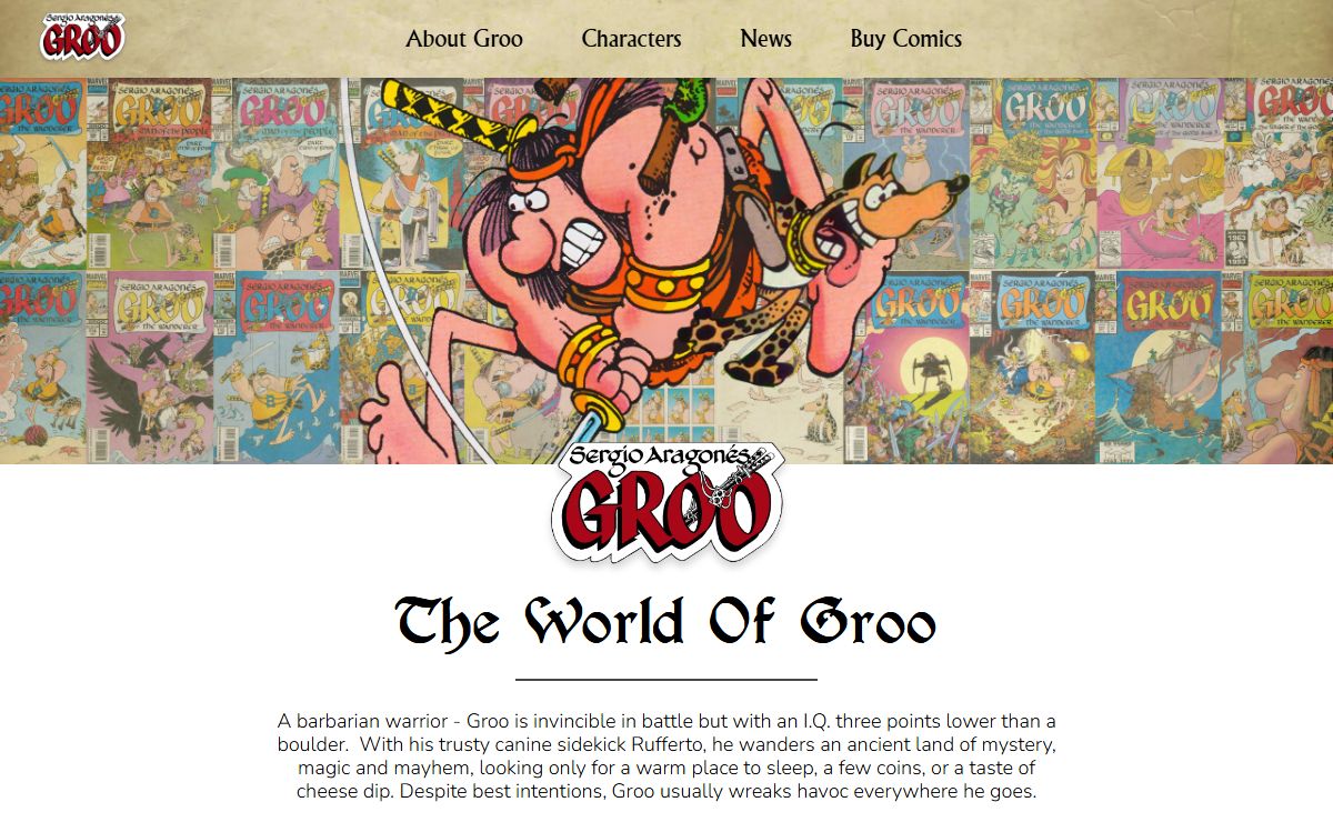 Home Page - Groo the Wanderer