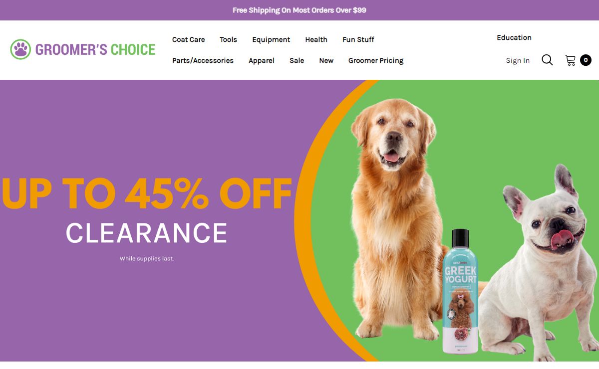 Wholesale Grooming Supplies | Groomer's Choice, a Senproco Inc Company