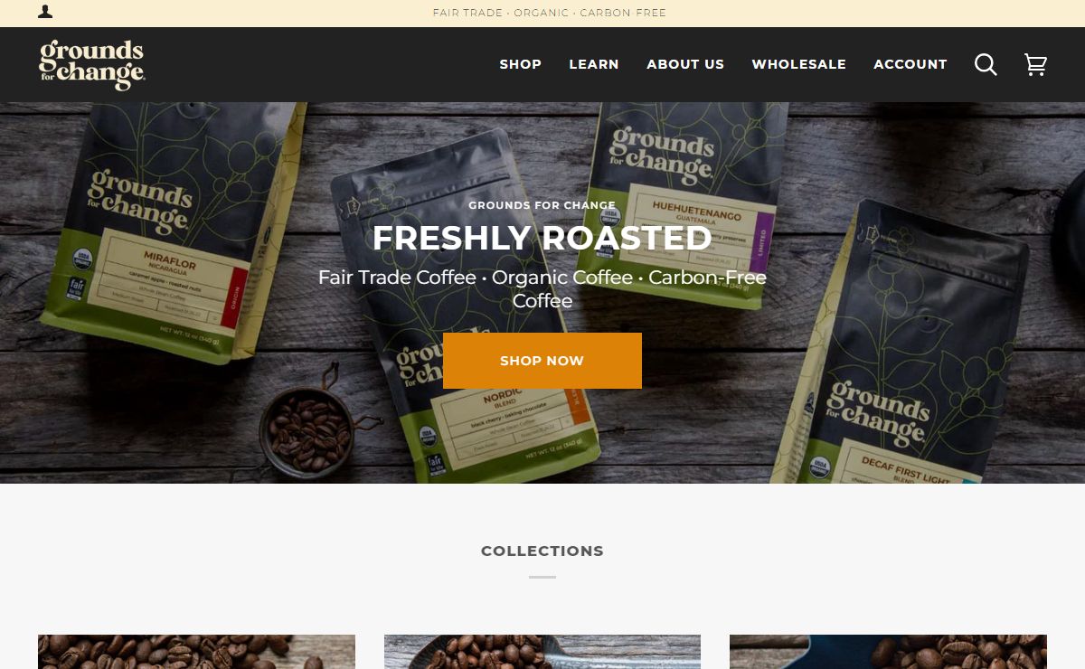 Fair Trade Coffee & Organic Coffee | Grounds for Change