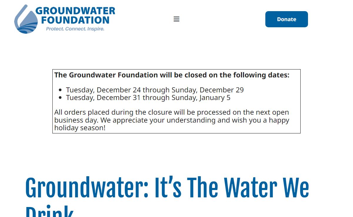 The Groundwater Foundation