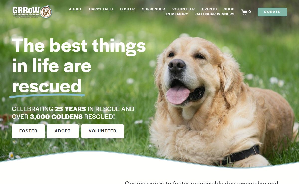 Golden Retriever Rescue of Wisconsin