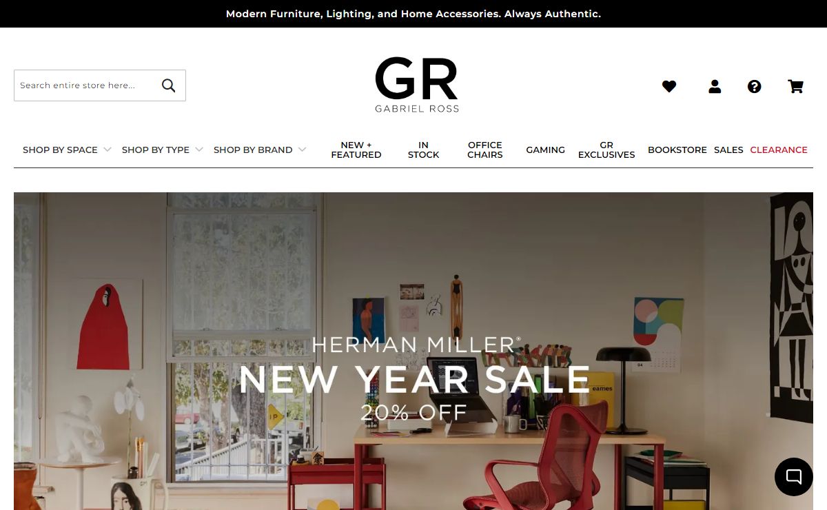 Gabriel Ross Modern Furniture, Contemporary Lighting, Home Decor