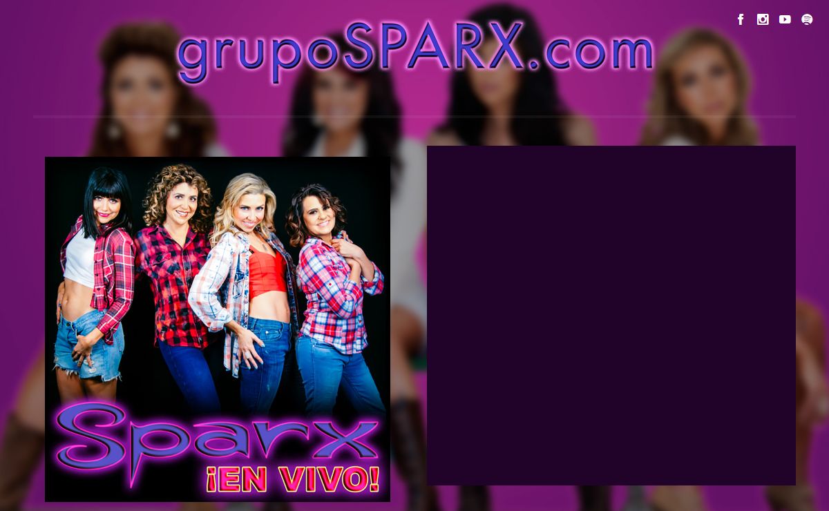 Página Oficial del grupo SPARX | The Official Sparx Website | El nuevo álbum de SPARX esta disponible ahora. ¡Ven a escuchar! | The new SPARX album is available now. Come listen!