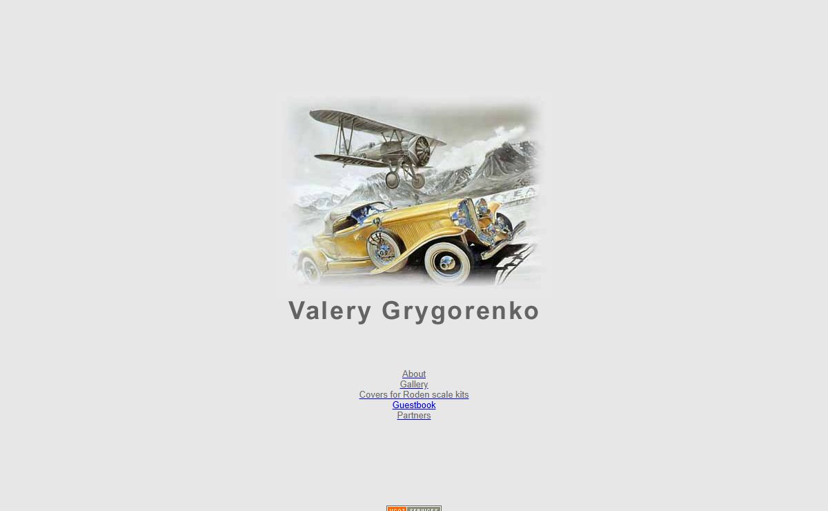 Valery Grigorenko: aviation and automotive art